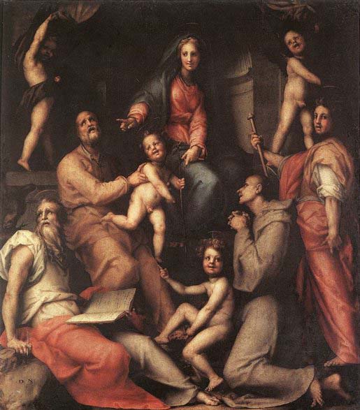 Madonna and Child with Saints